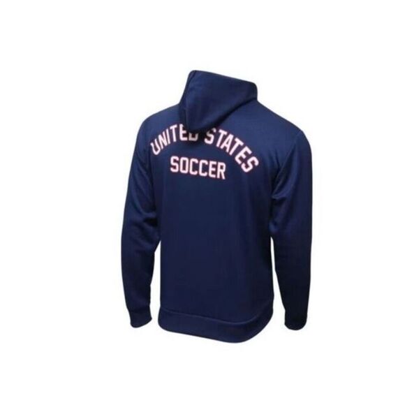 Icon Sports USA Soccer National Team Full Zip Hoodie Sweatshirt Large - Picture 1 of 7